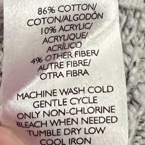 Lou & Grey Open Front Cocoon Cardigan Grey Size XS/S - Picture 8 of 8